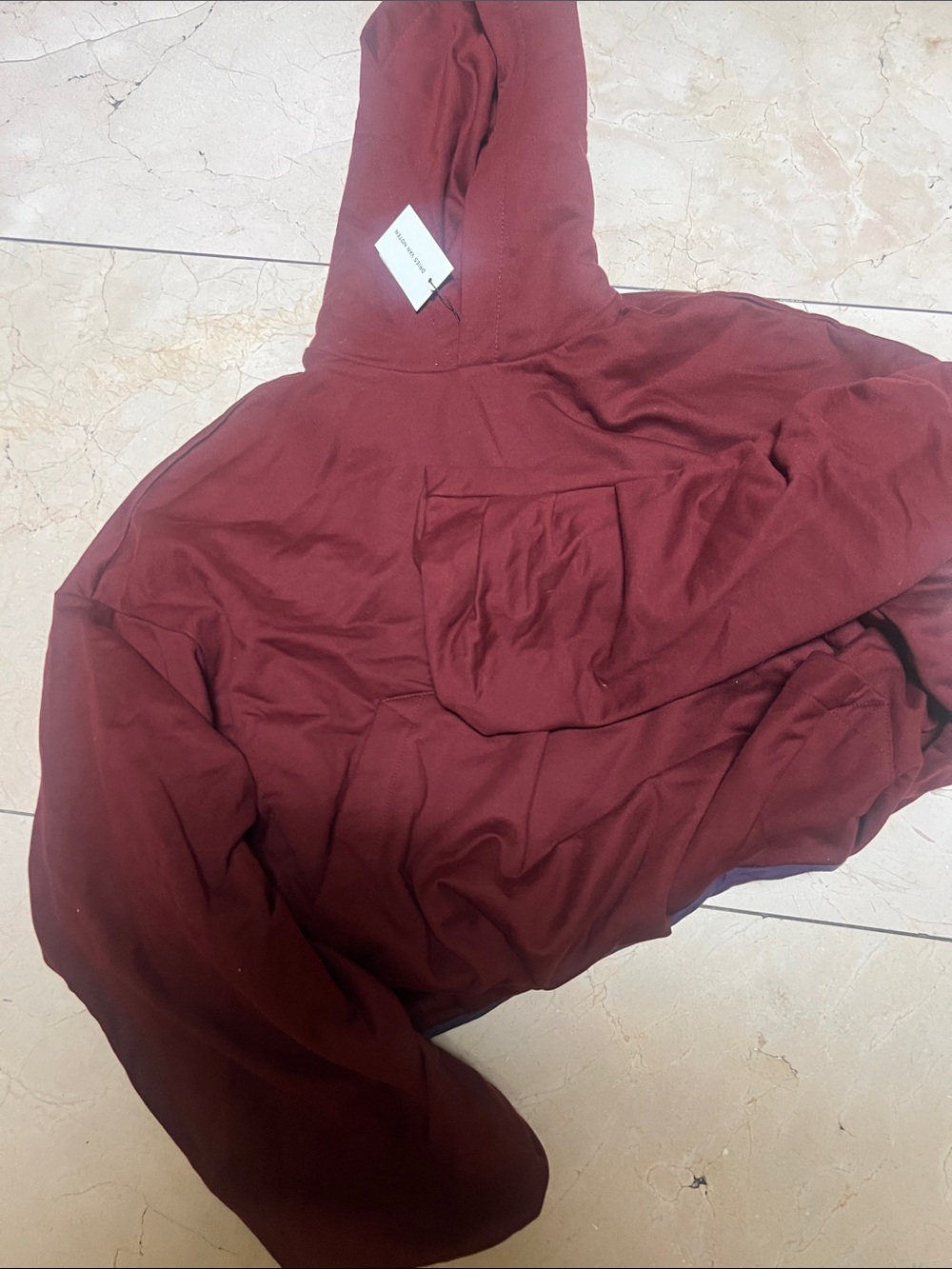 DRIES VAN NOTEN
Red Draped Hoodie S - Picture 6 of 10